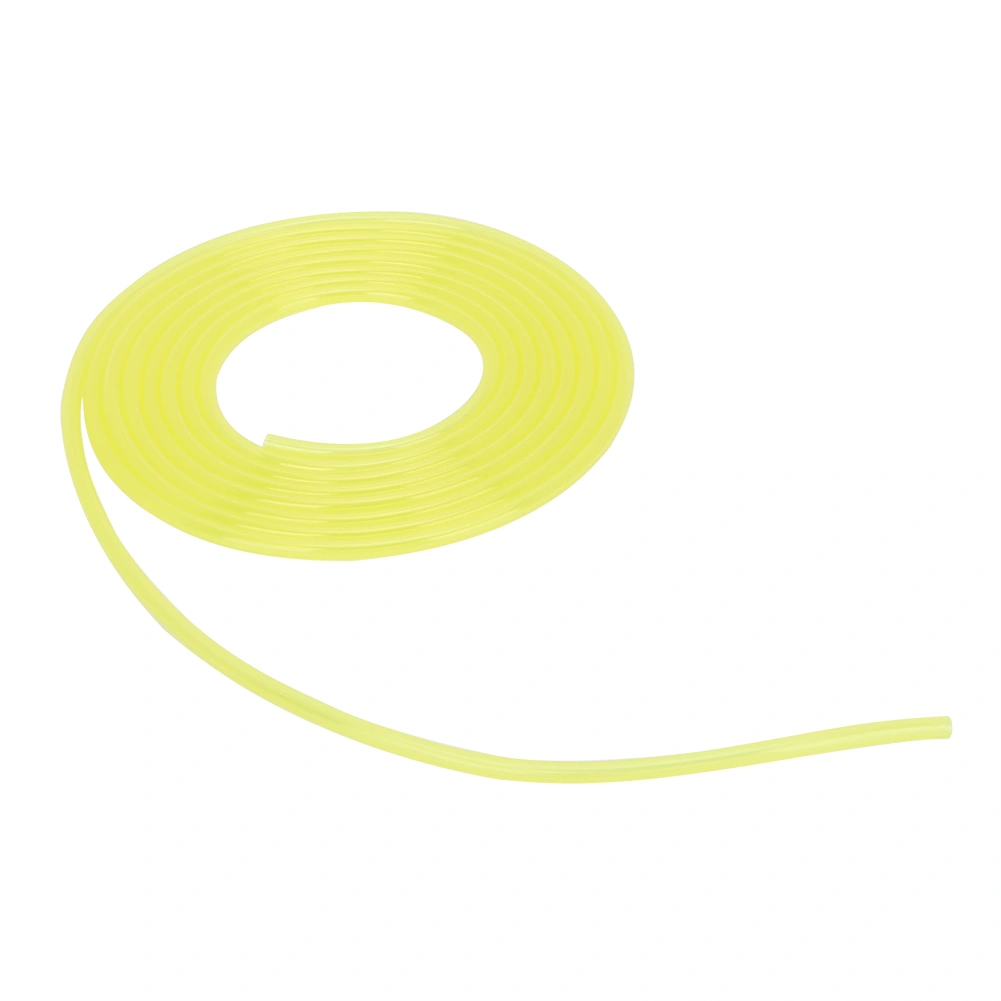 3 Meters Yellow Hose Fuel Pipe Petrol Tube Lawn Mower Trimmer Accessories (3*5mm)