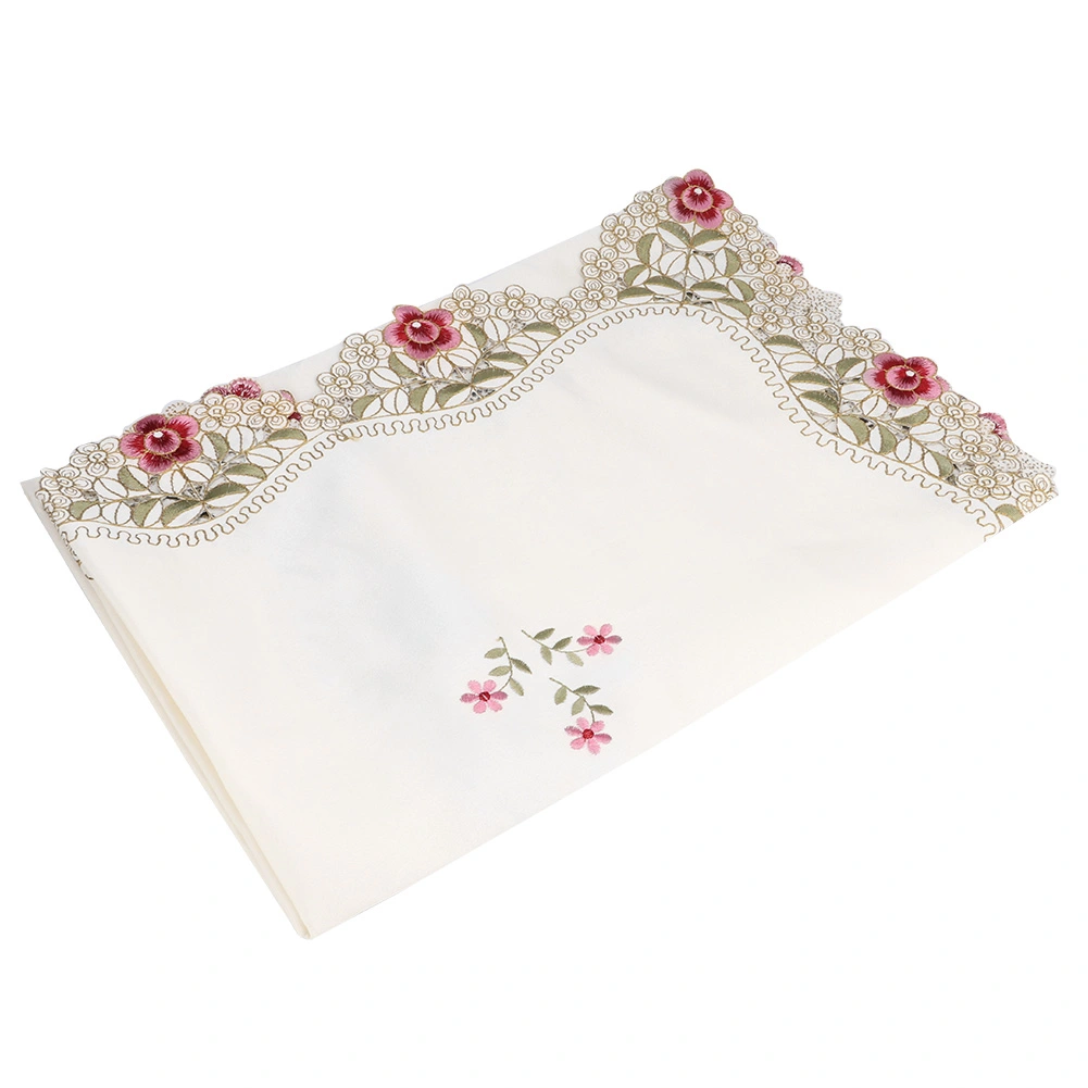 European Style Table Cloth Dining Kitchen Microwave Oven Cover Protector Decor 40 x 85cm
