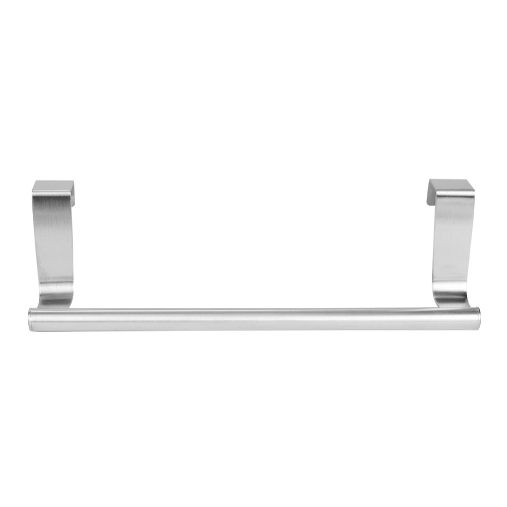 Stainless Steel Multifunctional Storage Rack Single Towel Rack Bathroom Hook （Long Section）