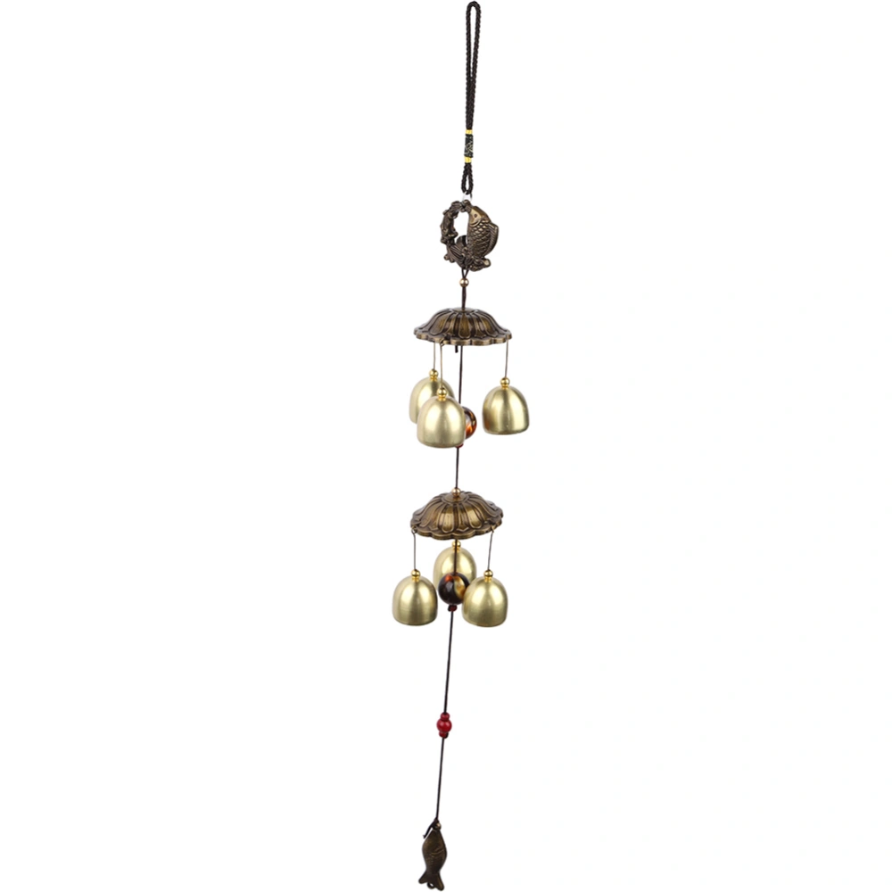 Wind Chimes Bell Metal Animal Shape Home Ornament Outdoor Yard Decor (#01)