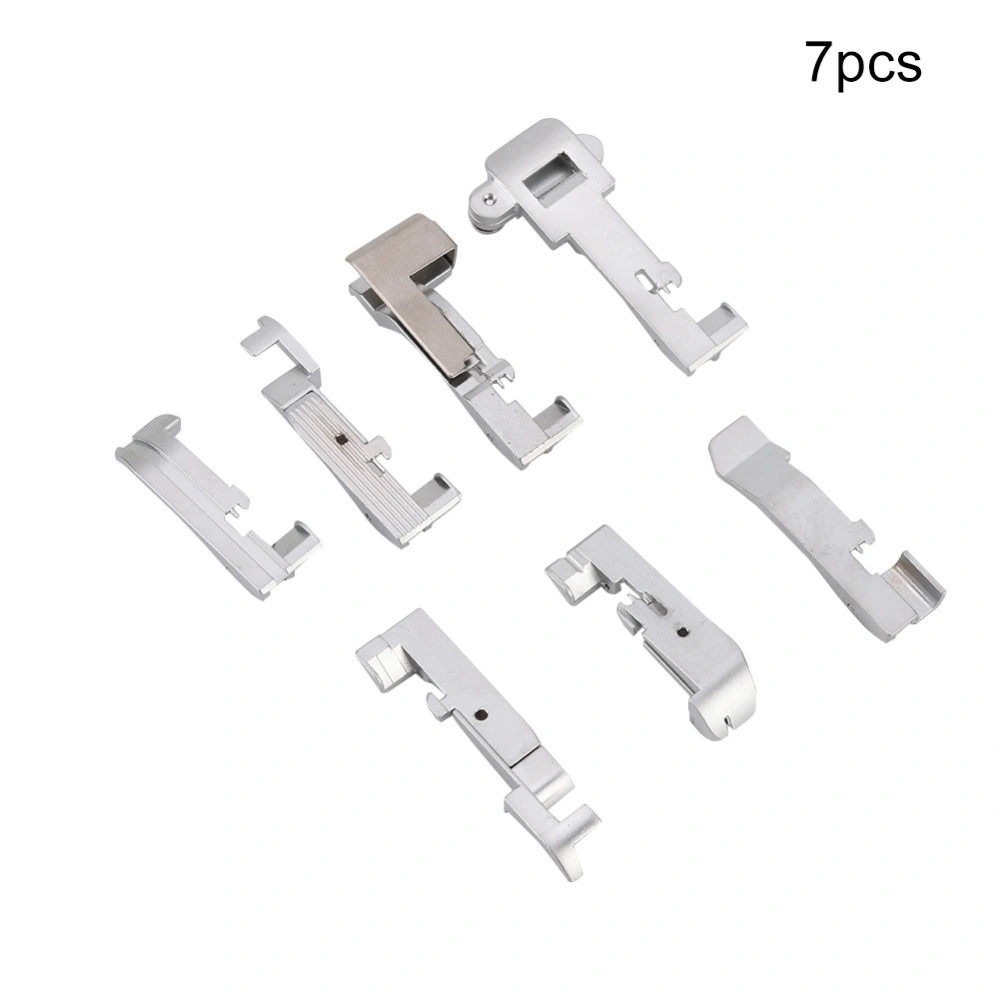 7PCS Household Multifunctional Overlock Machine Parts Presser Foot Accessories Kit Set