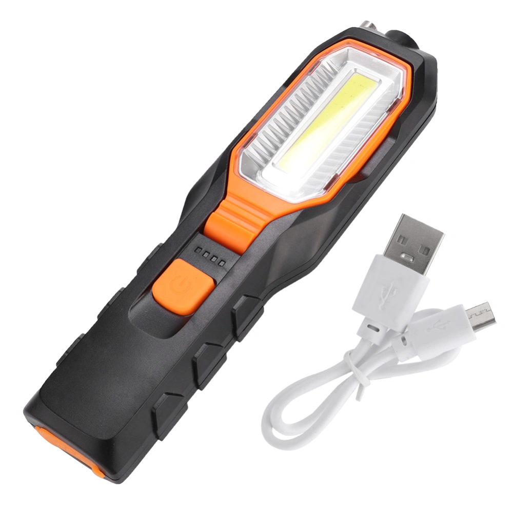 USB Charging LED Working Lamp COB Work Light with Magnetic Antennae for Camping Emergency