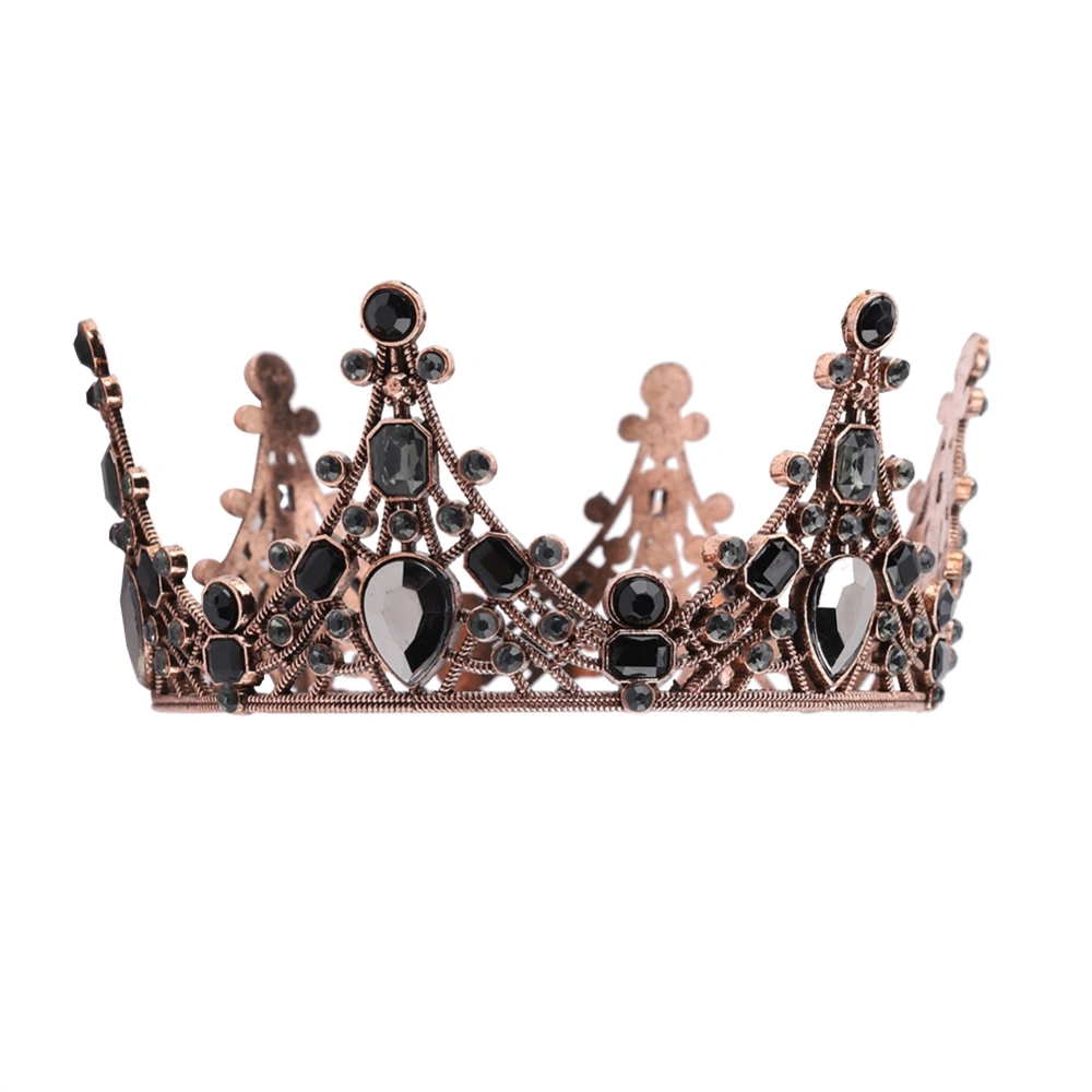 Queen Crown Cake Topper Metal Pearl Baroque style Cake Toppers Wedding Cake Decorator