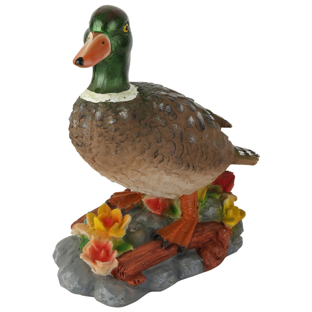 Simulation Duck Mold Decoration Resin Crafts Gardening Garden Decoration