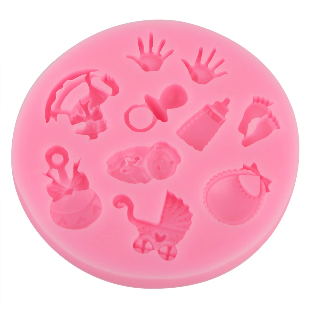 Handmade Fondant Molds Food Grade Silicone Cake Chocolake Maker