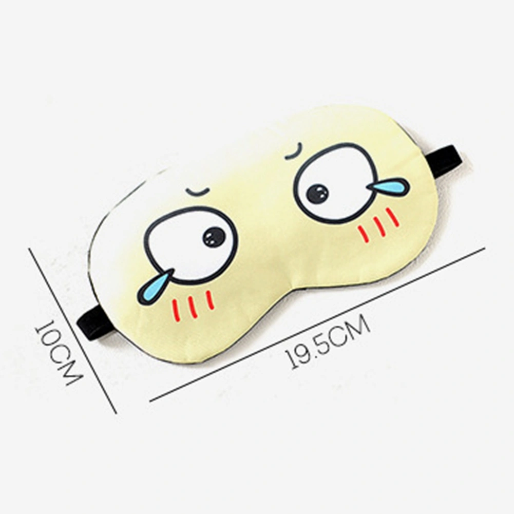 Cartoon Sleeping Eyeshade Blackout Eyes Mask Cold Blinder Eye Fatigue Elimination(Duck)
