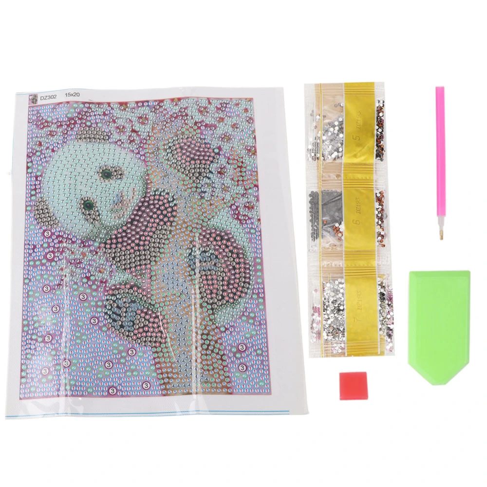 Full Drill Cute Panda Special Shaped Diamond Painting DIY Cross Stitch Decor