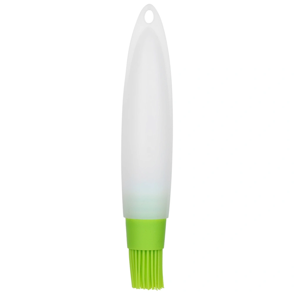 High Temperature Resistant Silicone Barbecue Oil Brush Kitchen Cooking Bakeware(Green)