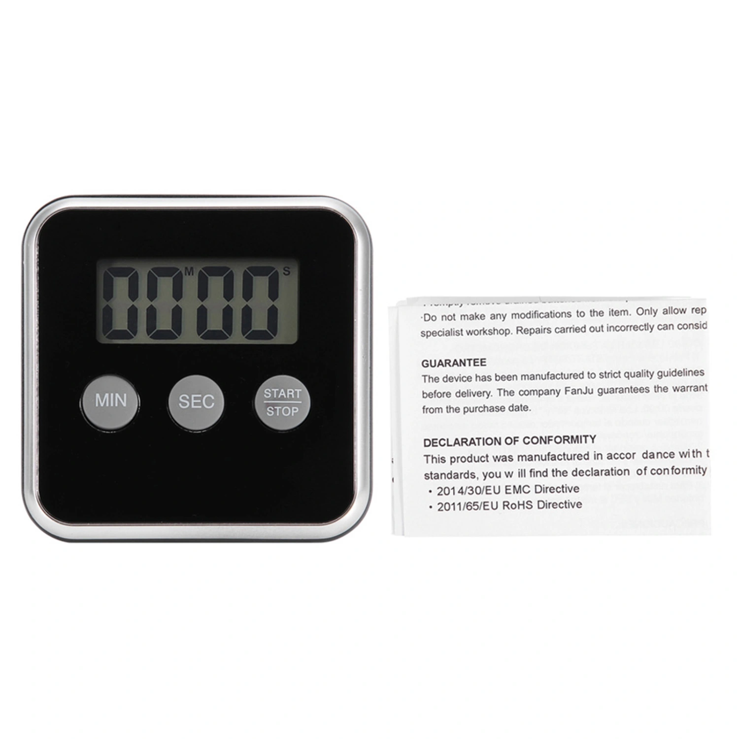 Digital Mini Timer Loud Alarm Magnetic Kitchen Cooking Countdown
