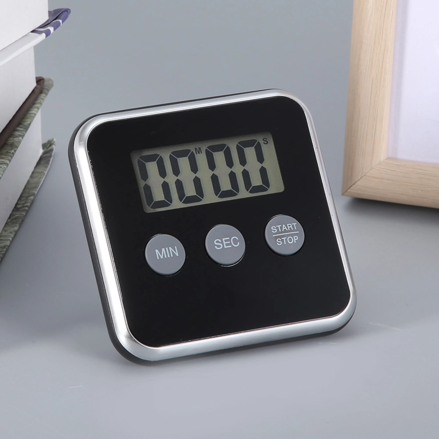 Digital Mini Timer Loud Alarm Magnetic Kitchen Cooking Countdown