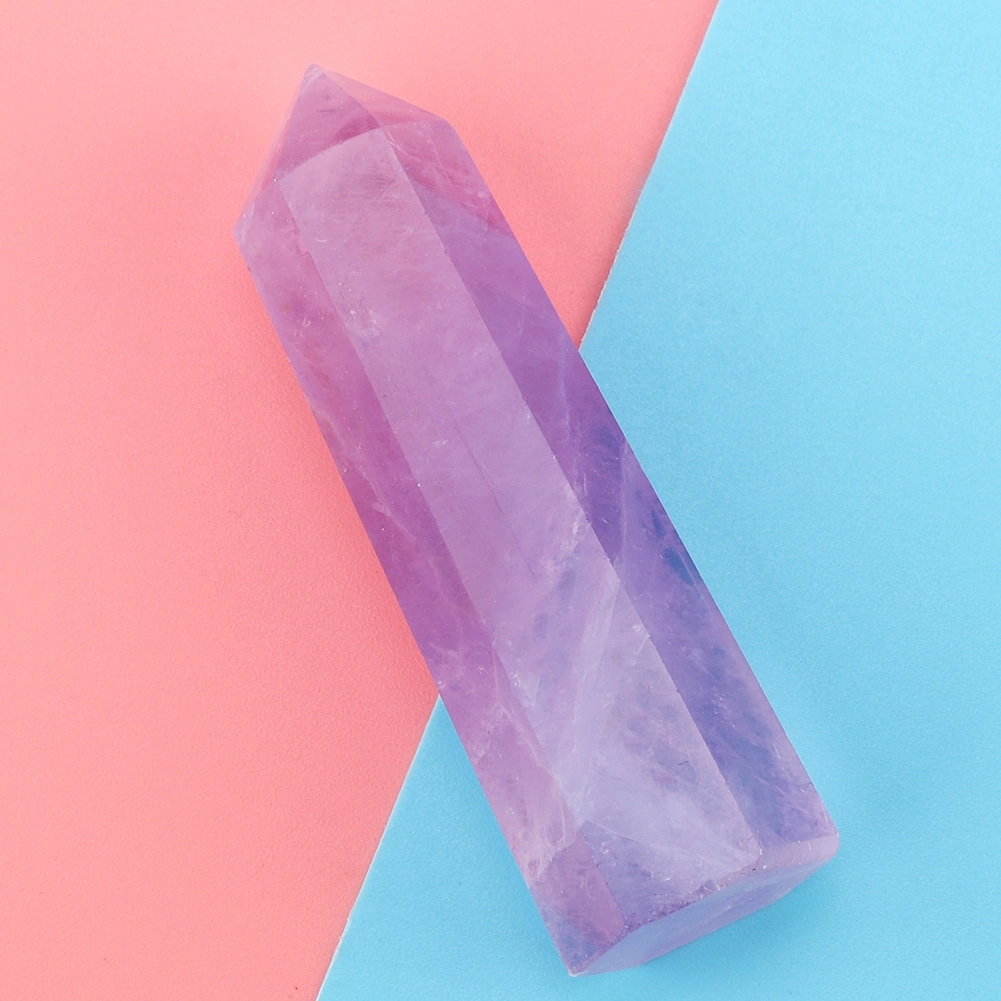 Healing Crystal Wands - Clear Quartz Points Amethyst Natural Crystal Natural Quartz Crystal