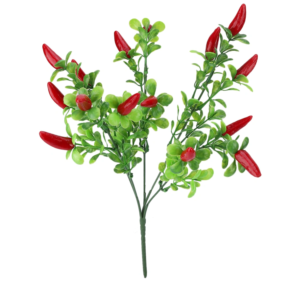 Plastic Artificial Plant Fake Berries Fruit Flower Bouquet Wedding Home Garden Decor (2#)