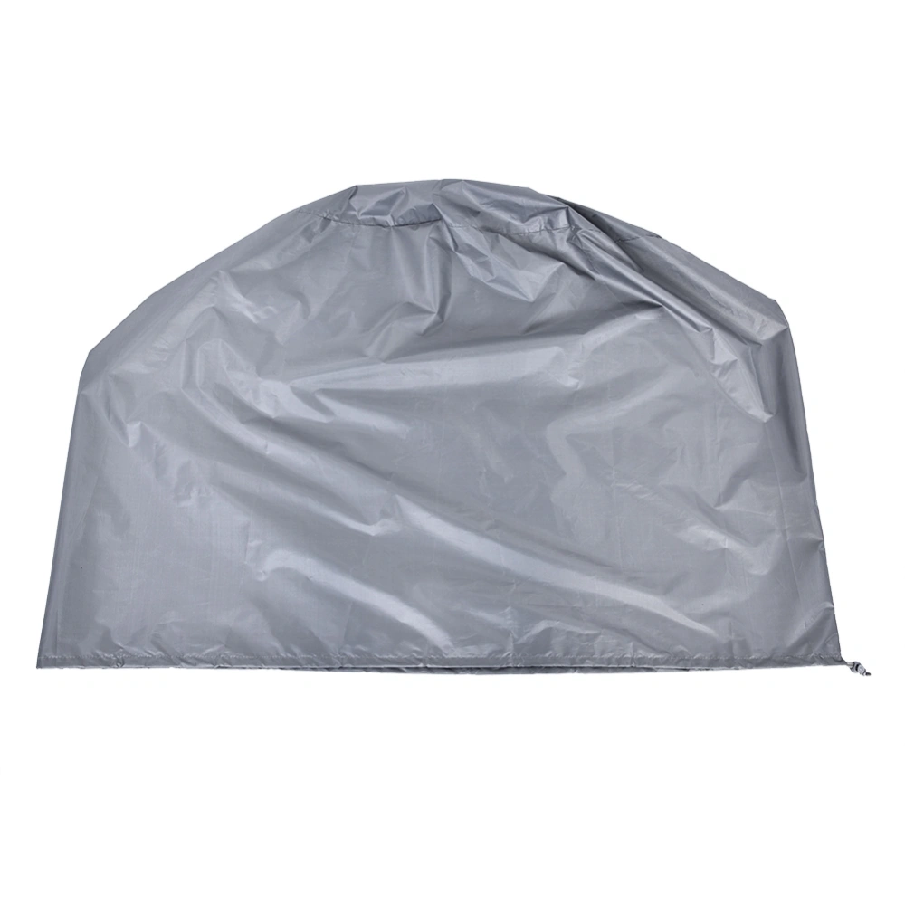 Waterproof BBQ Cover Barbecue Gas Grill Cover Outdoor Heavy Duty Protector 70*70*70cm (Grey)