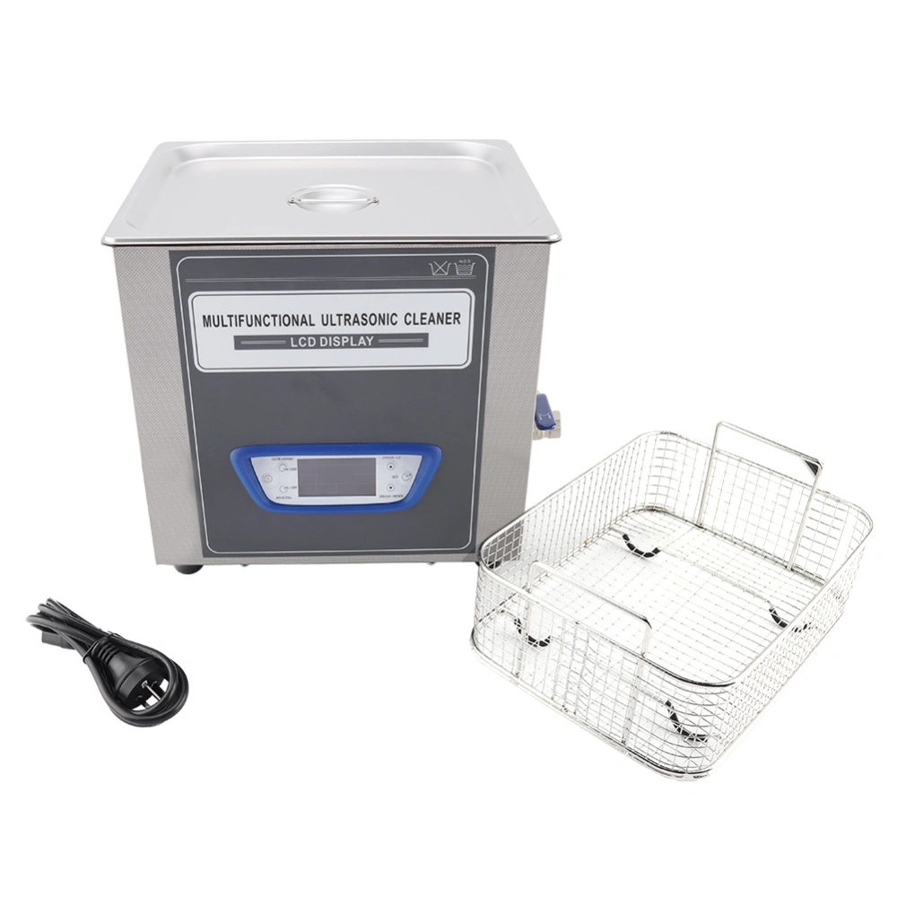 10L Digital Adjustable Power Ultrasonic Cleaner Cleaning Machine for Lab AU Plug 230V