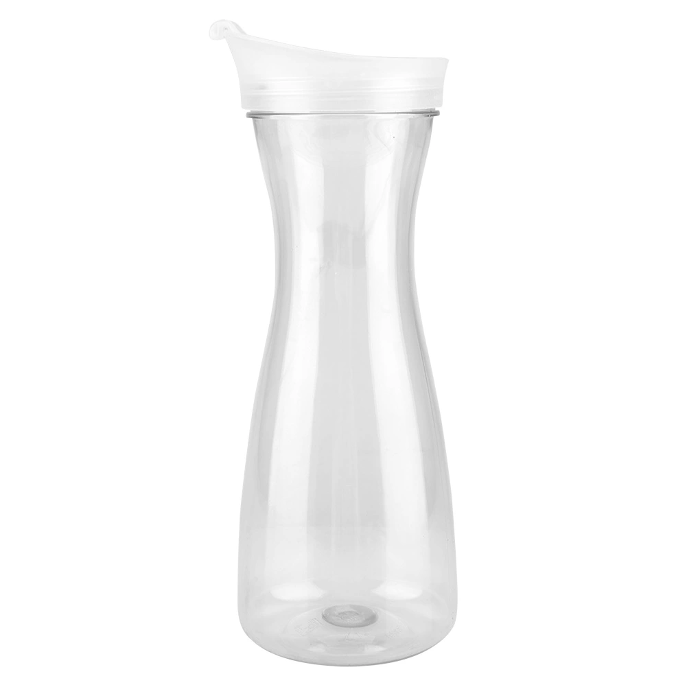 600ml Acrylic Transparent Juice Bottle Water Jug Ice Cold Juice Jug with Lid for Bar Home Use