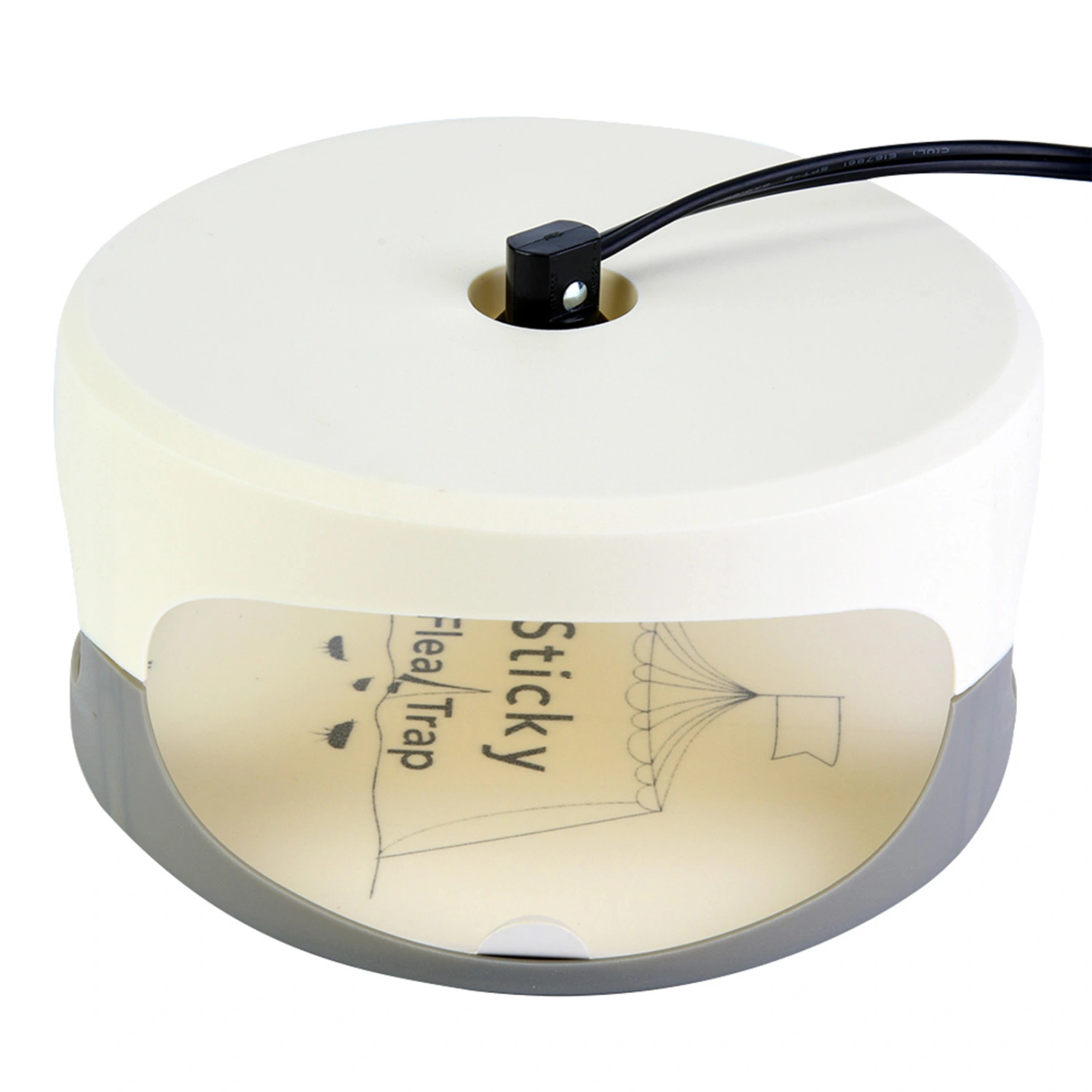 Electric Sticky Flea Killer Lamp Non toxic Pest Trap Household Fly Catcher(US Plug)