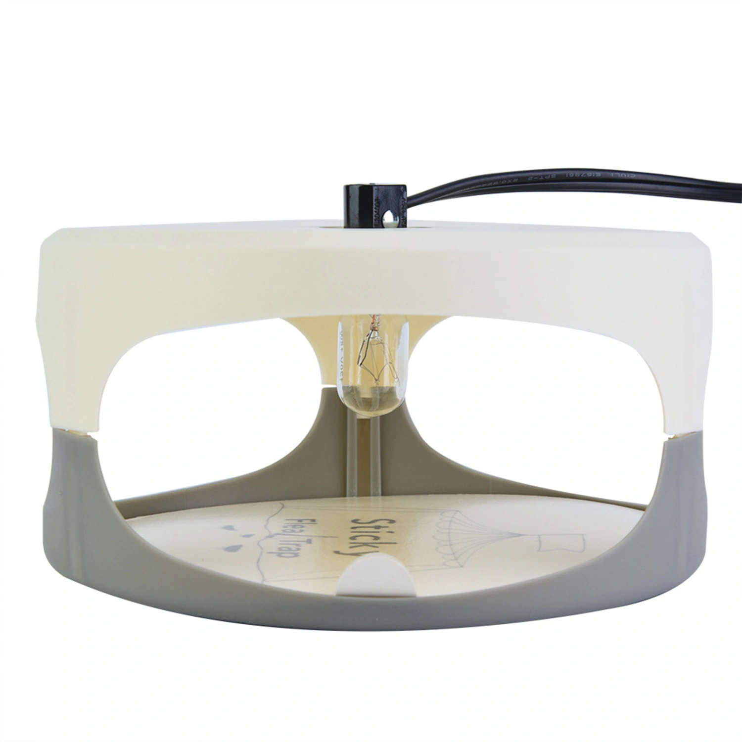 Electric Sticky Flea Killer Lamp Non toxic Pest Trap Household Fly Catcher(US Plug)