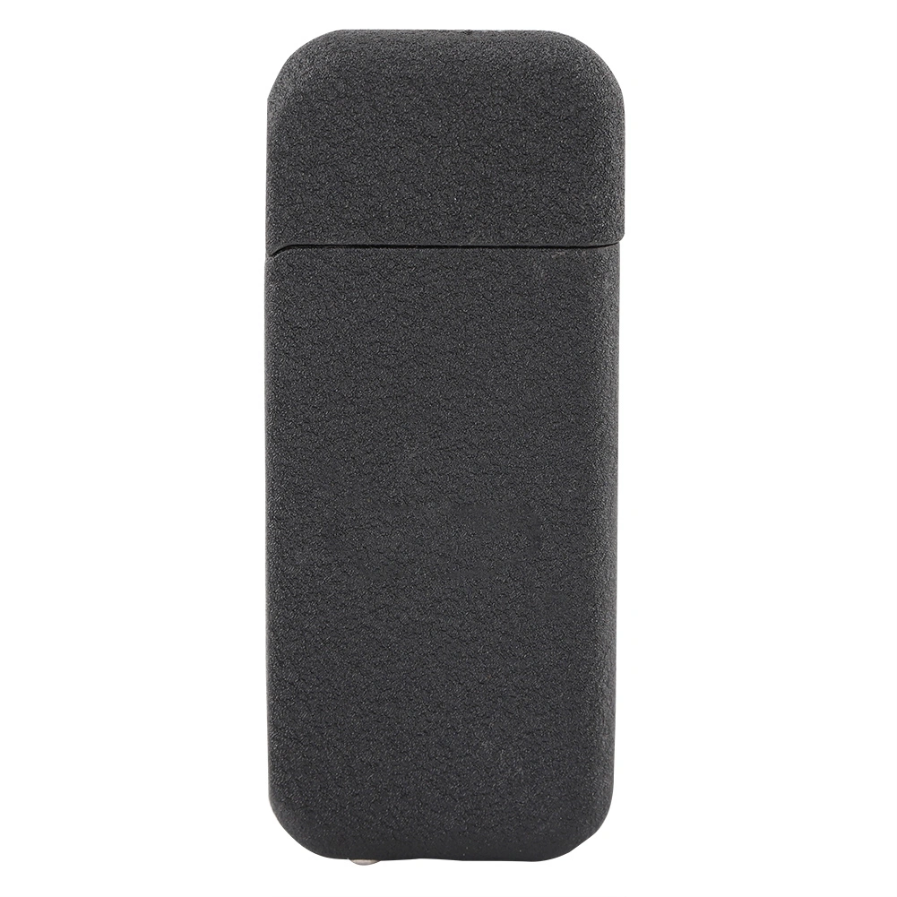Slim Safe Normal Flame Butane Gas Refillable Cigarette Lighter Without Gas Black