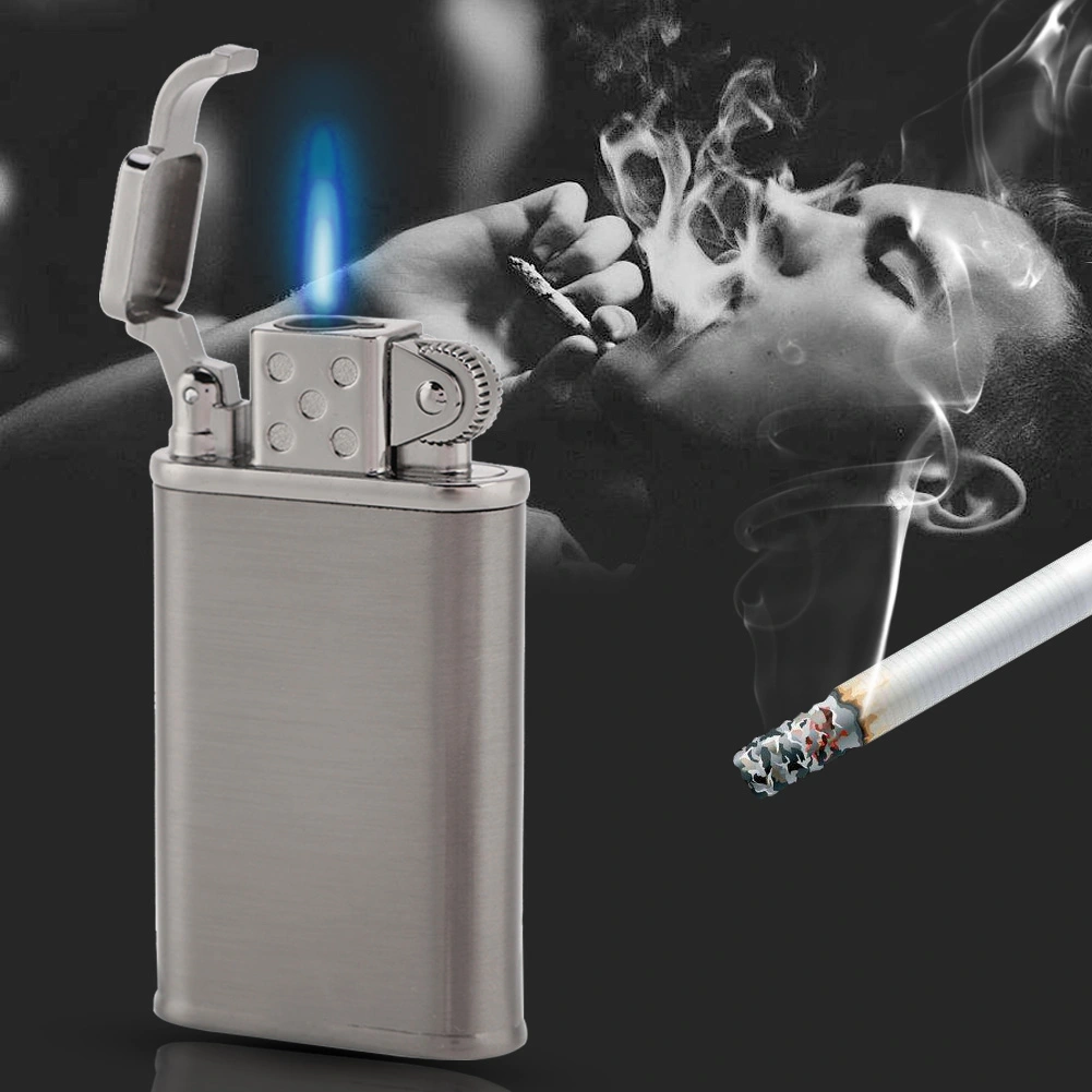 Safe Fashionable Lightweight Automatic Cigarette Without gas Lighter （Black）