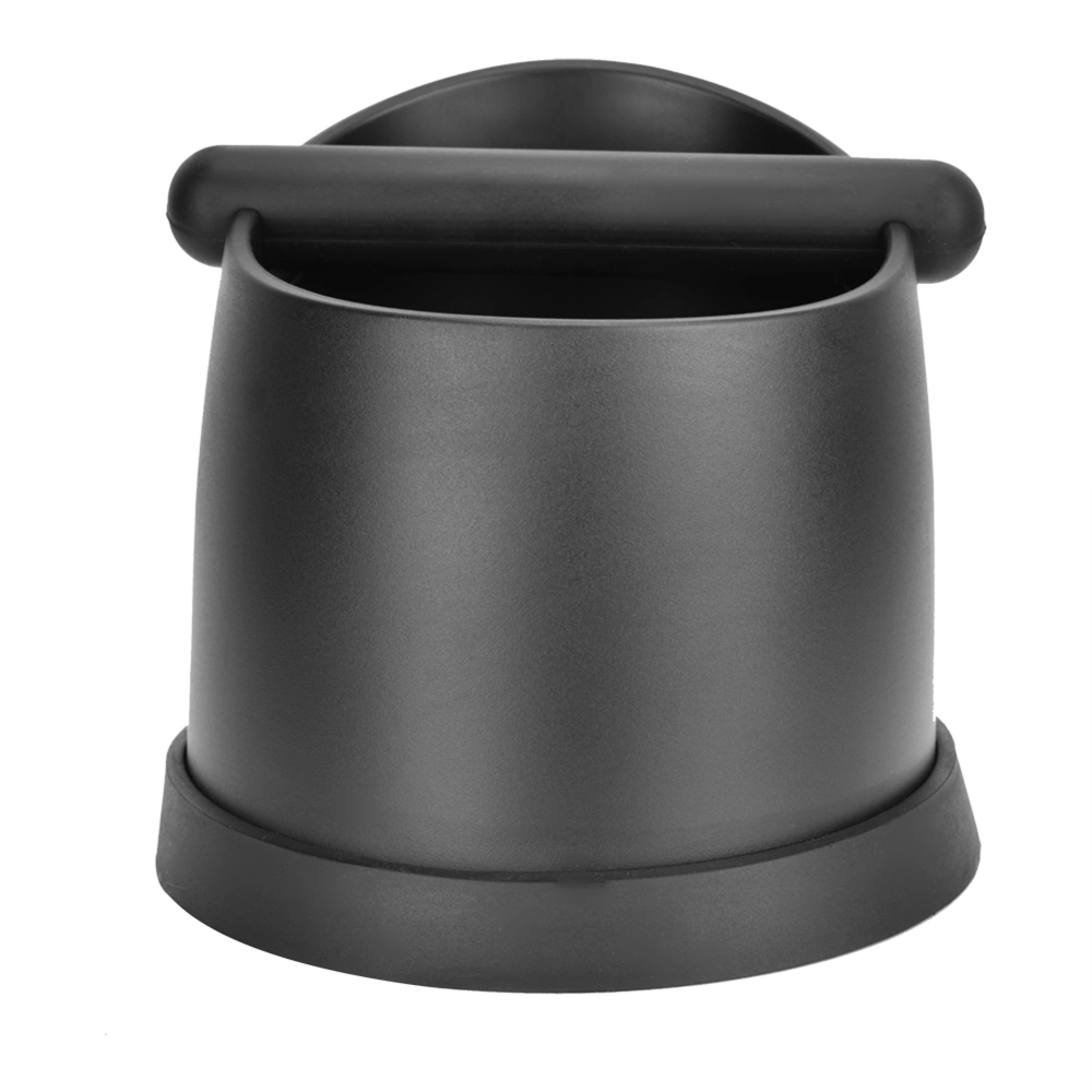 Large Plastic Coffee Knock Out Box Espresso Coffee Grounds (Black)