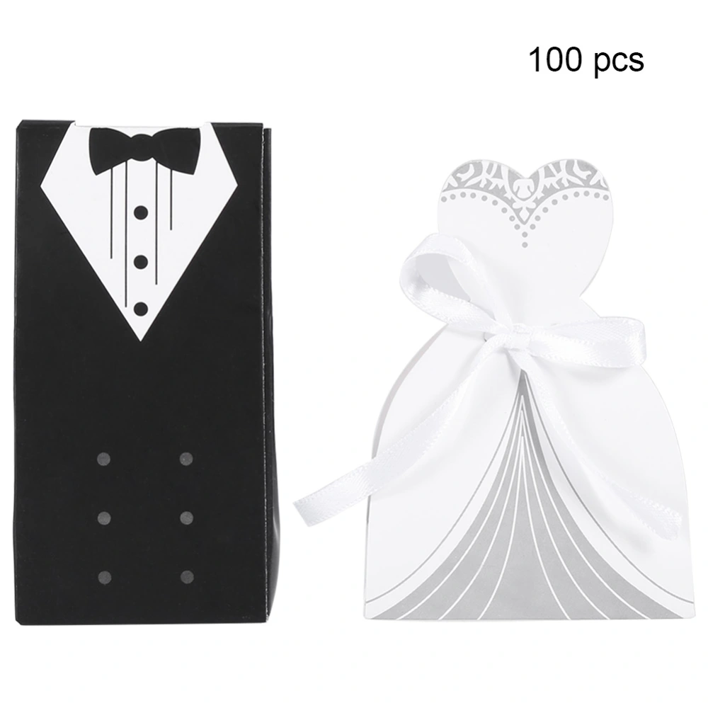 Novel Elegant Romantic Cardboard Candy Box Wedding Party Gift Decoration(2#)