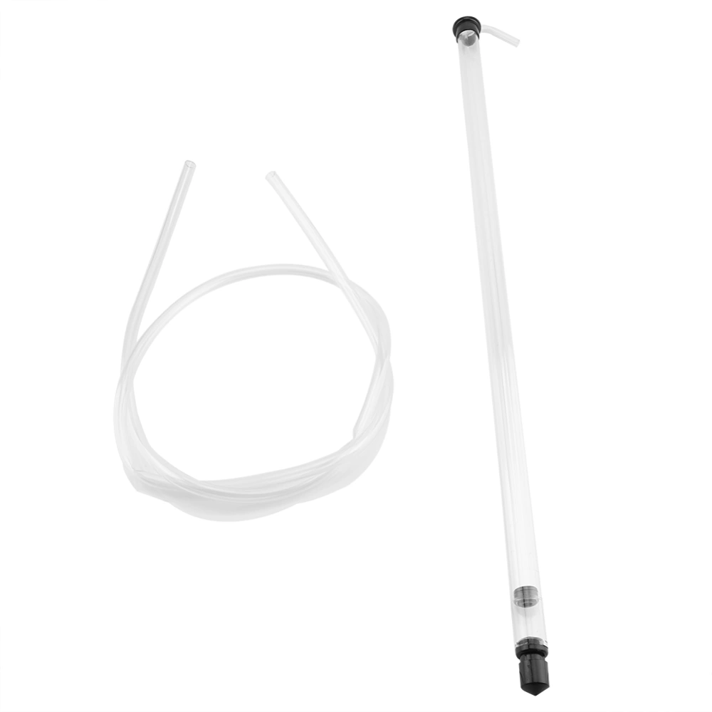 64cm Auto Siphon Racking Cane for Beer Wine Bucket Carboy Bottle with Tubing Plastic