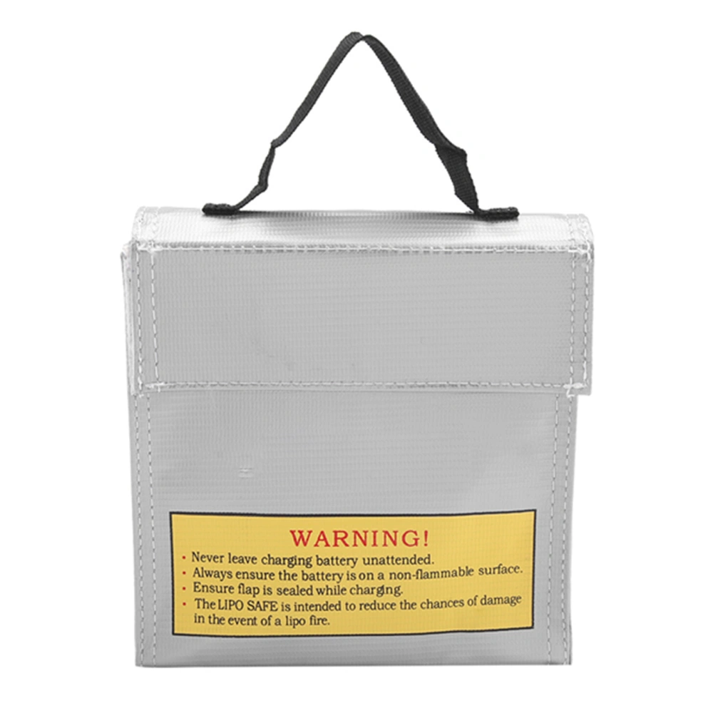 Explosion Proof Lipo Battery Portable Safety Bag with 3 Sizes Protect Charging Bags(Number 2)