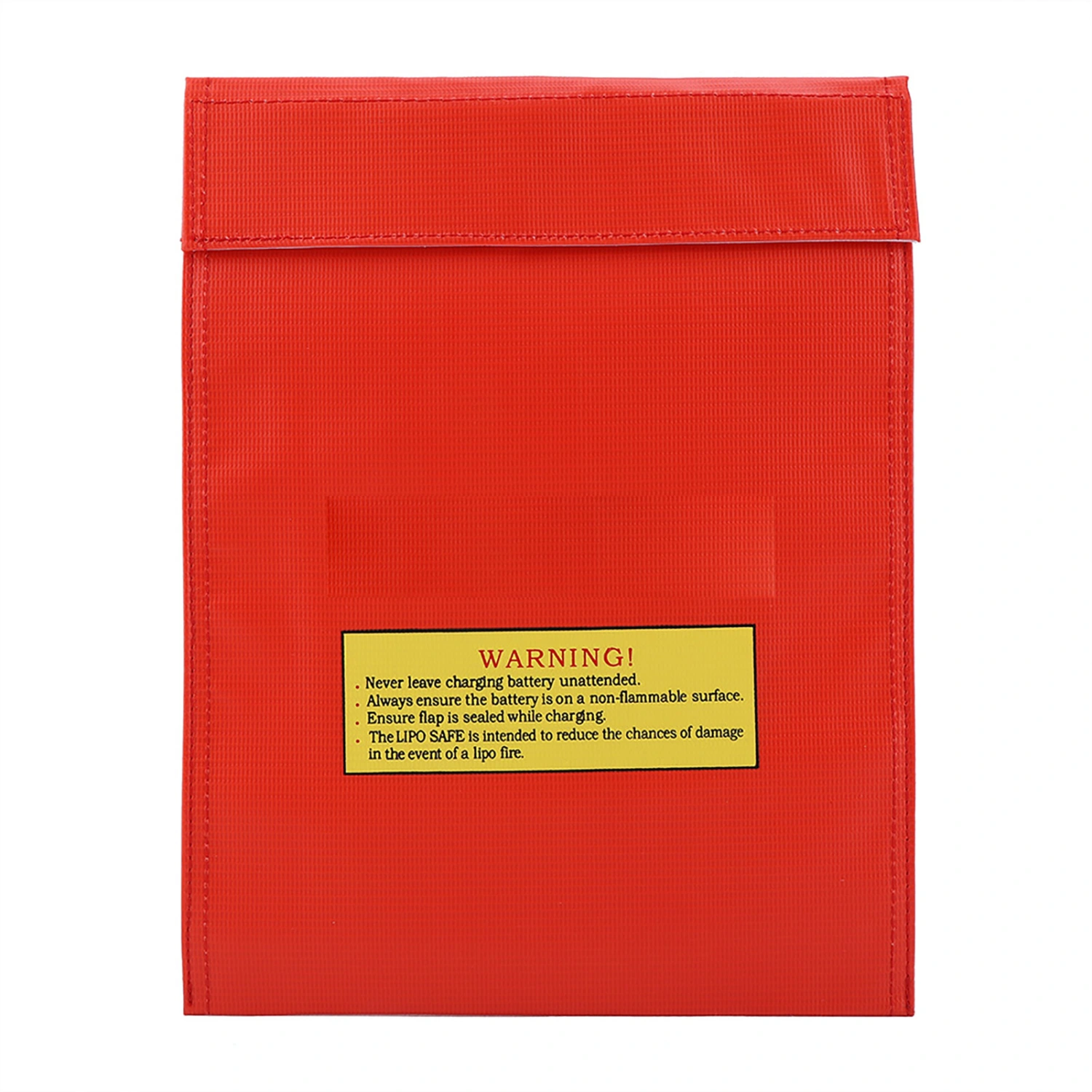 Fireproof Bag Li po Battery Safety Portable Two Size Pouch Charging Sack(Red S)