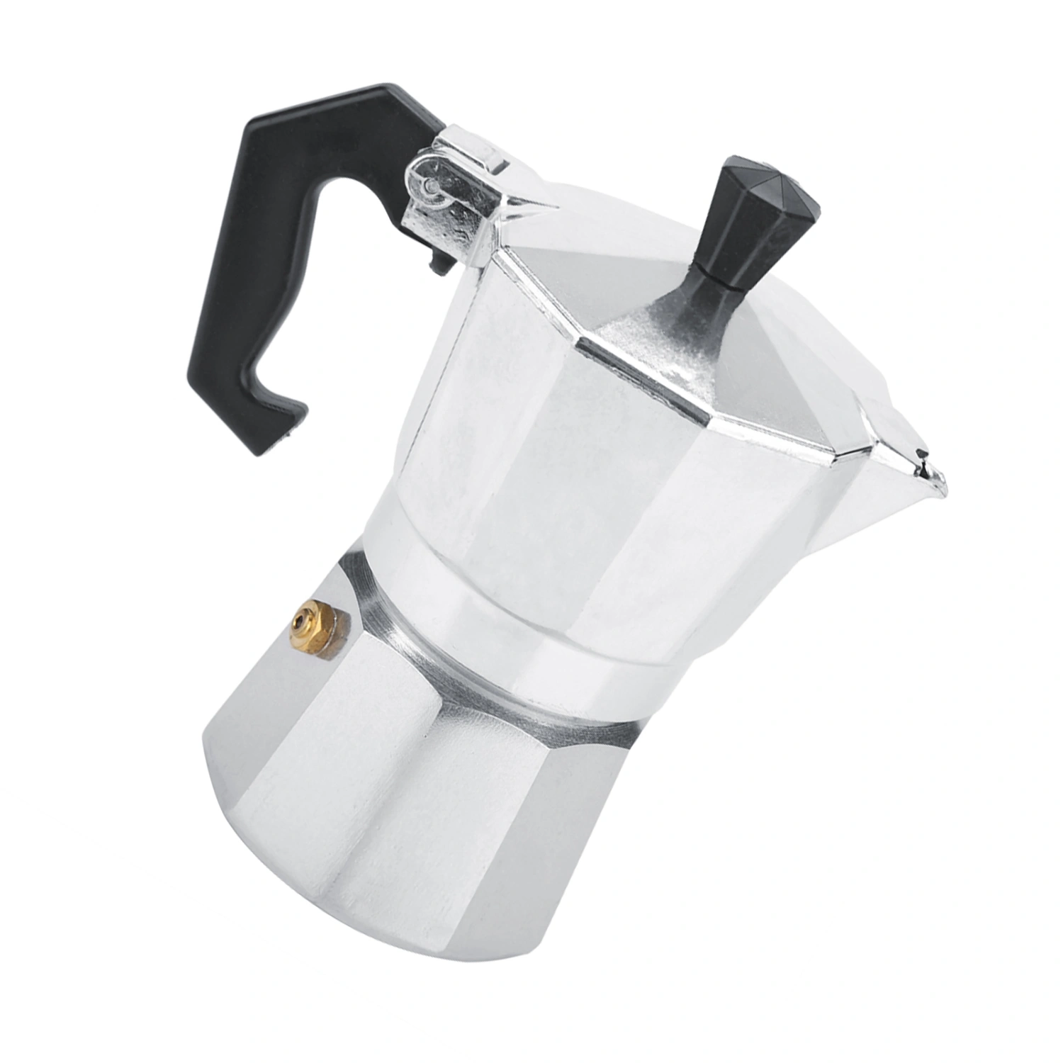 Aluminum Italian Type Moka Pot Espresso Coffee Maker Stove Home Office Use
