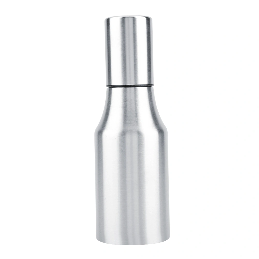 Stainless Steel Olive Oil Bottle Leakproof Vinegar Dispenser Kitchen Spice Storage Can(500ml)