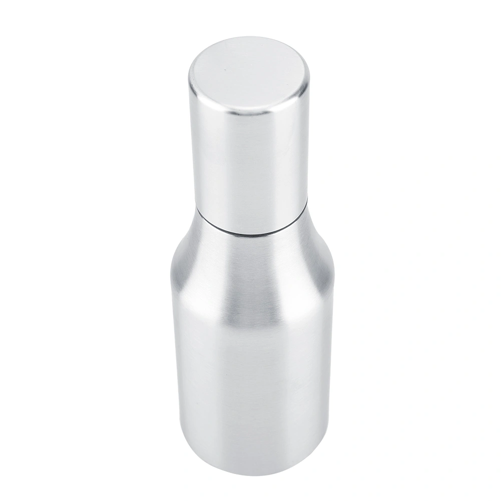 Stainless Steel Olive Oil Bottle Leakproof Vinegar Dispenser Kitchen Spice Storage Can(500ml)