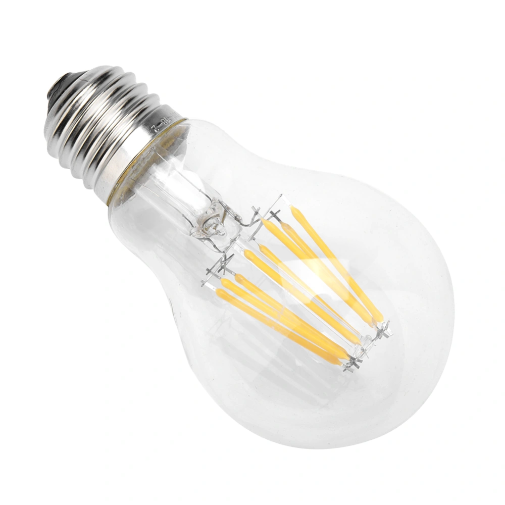 E27 220V 8W White Dimmable Filament Light Bulb for Restaurant Cafe Bar Illumination