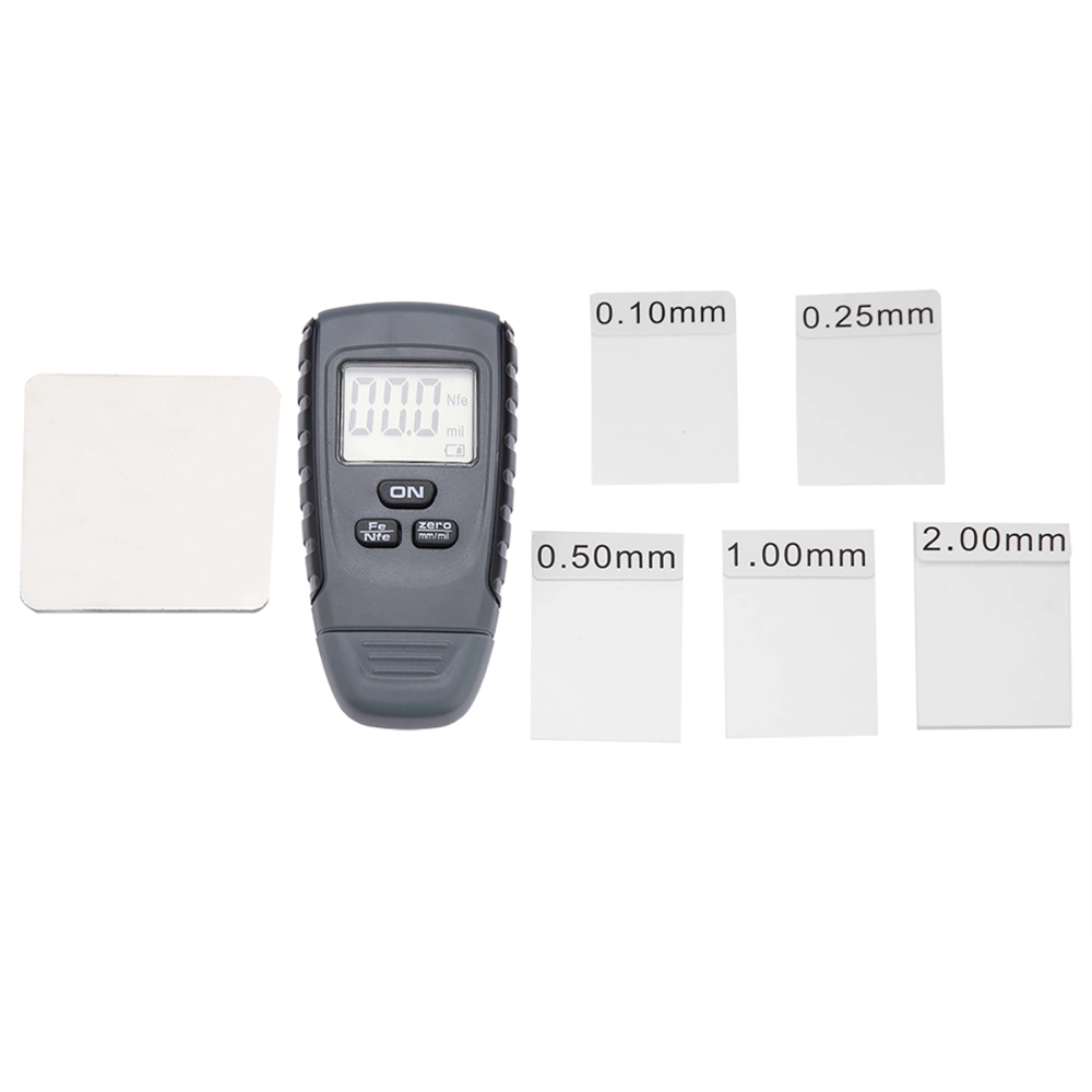 Mini LCD Digital Display Paint Thickness Tester Car Coating Measuring Gauge Testing Instrument