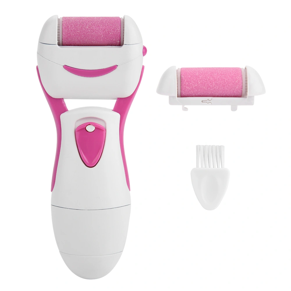 Electronic Pedicure Foot Callus Shaver Removal Cleansing Portable Grinding Machine Pink