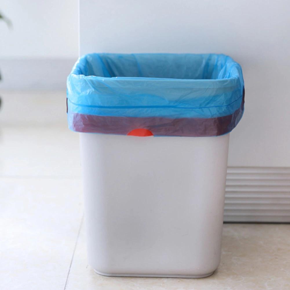 15pcs/ Roll Durable Useful Garbage Rubbish Bag in Home Office Hotel(Blue)
