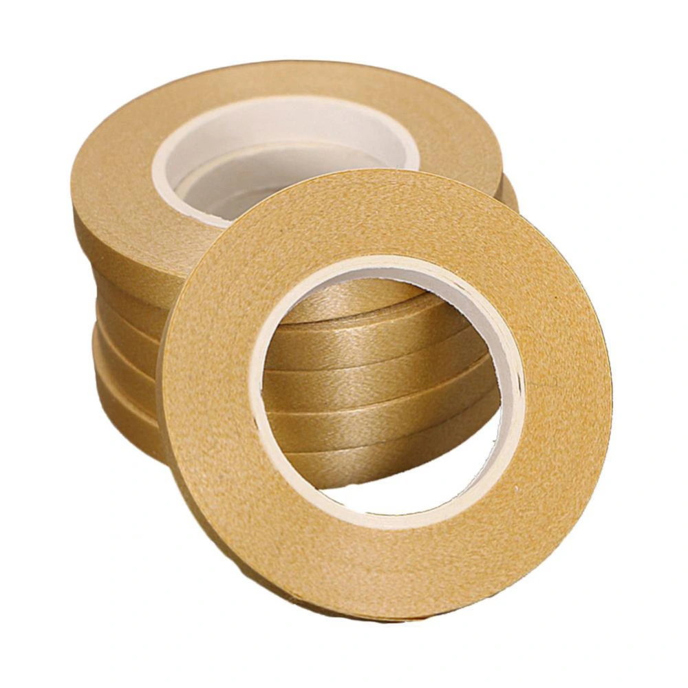 Curling Plastic Ribbon for Balloon Decoration Strap Bandage Packaging Rope(Golden)