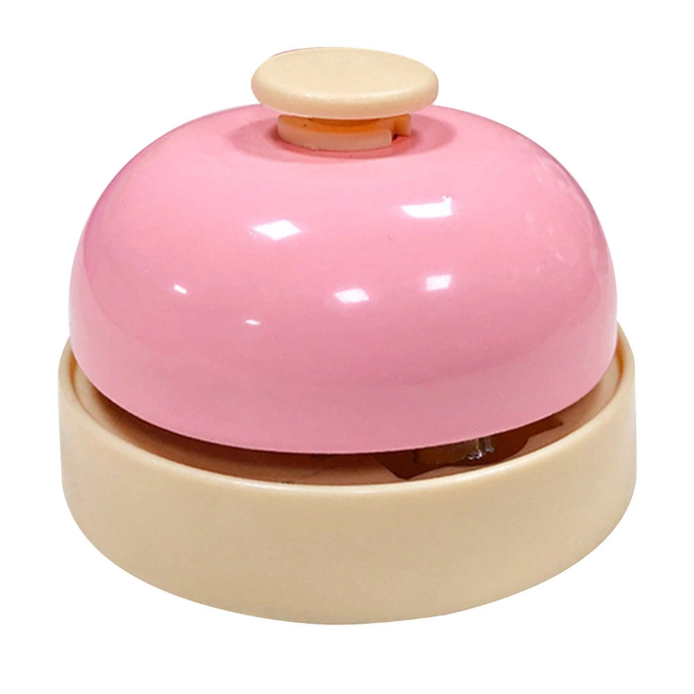 Buyweek Pet Call Bell Sensitive Buttons Metal Dog Training Called Dinner Bell for Pet Toys Pink