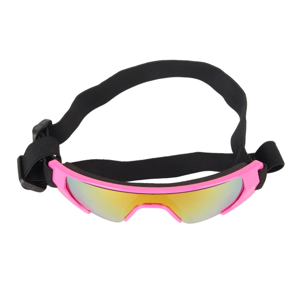 Dog Goggles UV Protection Waterproof Sandproof Soft Frame Adjustable Breathable Pet Eye Protection Sunglasses