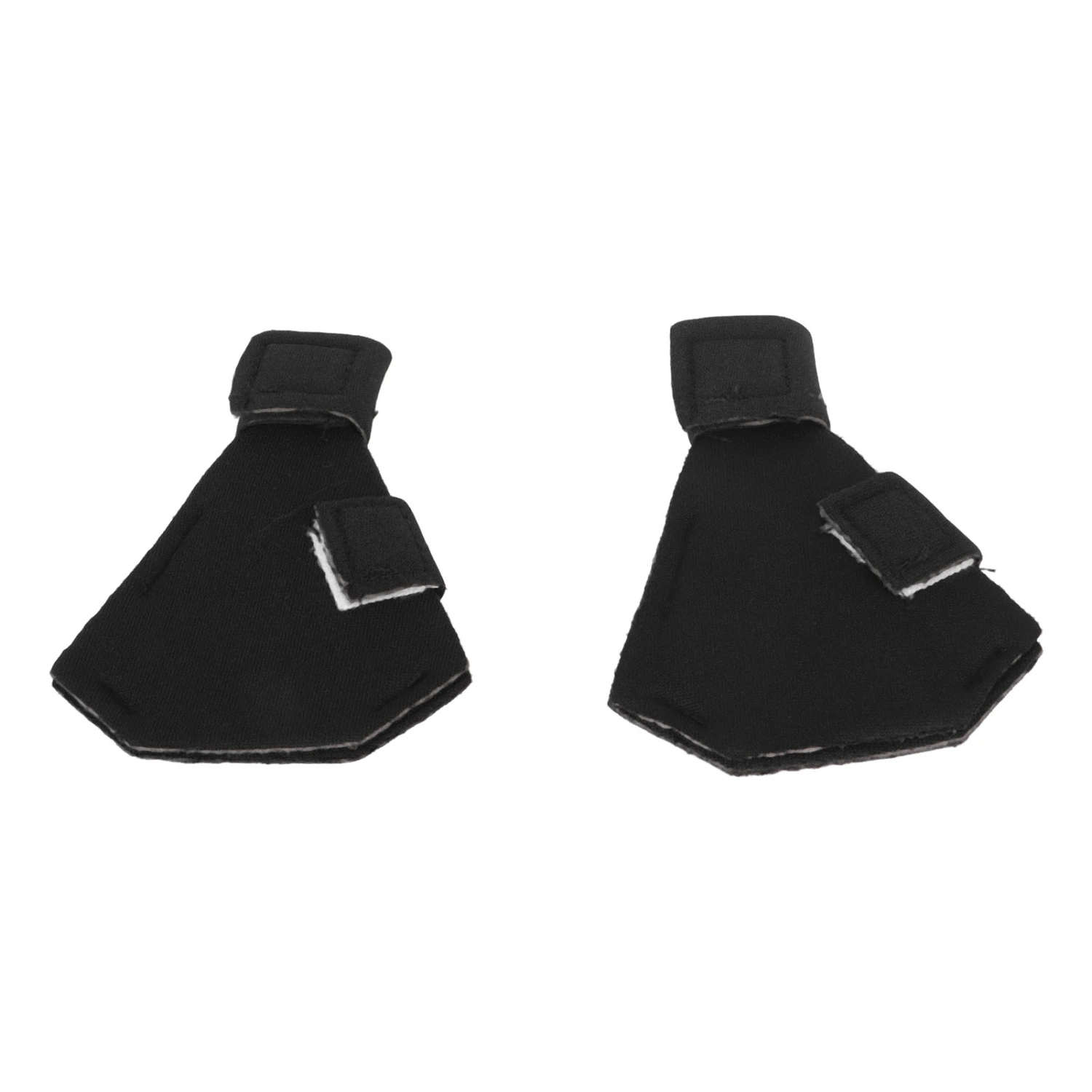 1 Pair Duck Booties Breathable Comfortable Thin Protective Waterfowl Shoes for Duck Goose Waterfowl Black 9x6.5cm / 3.5x2.6in