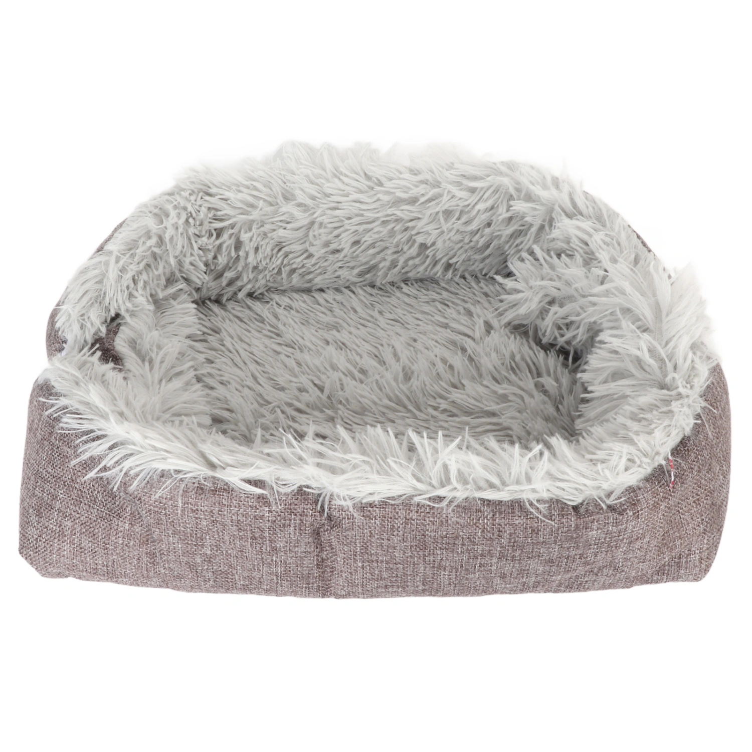 Pet Car Seat Soft Removable Machine Washable Plush Dual Purpose Puppy Cushion Bed for Small Cats Pets