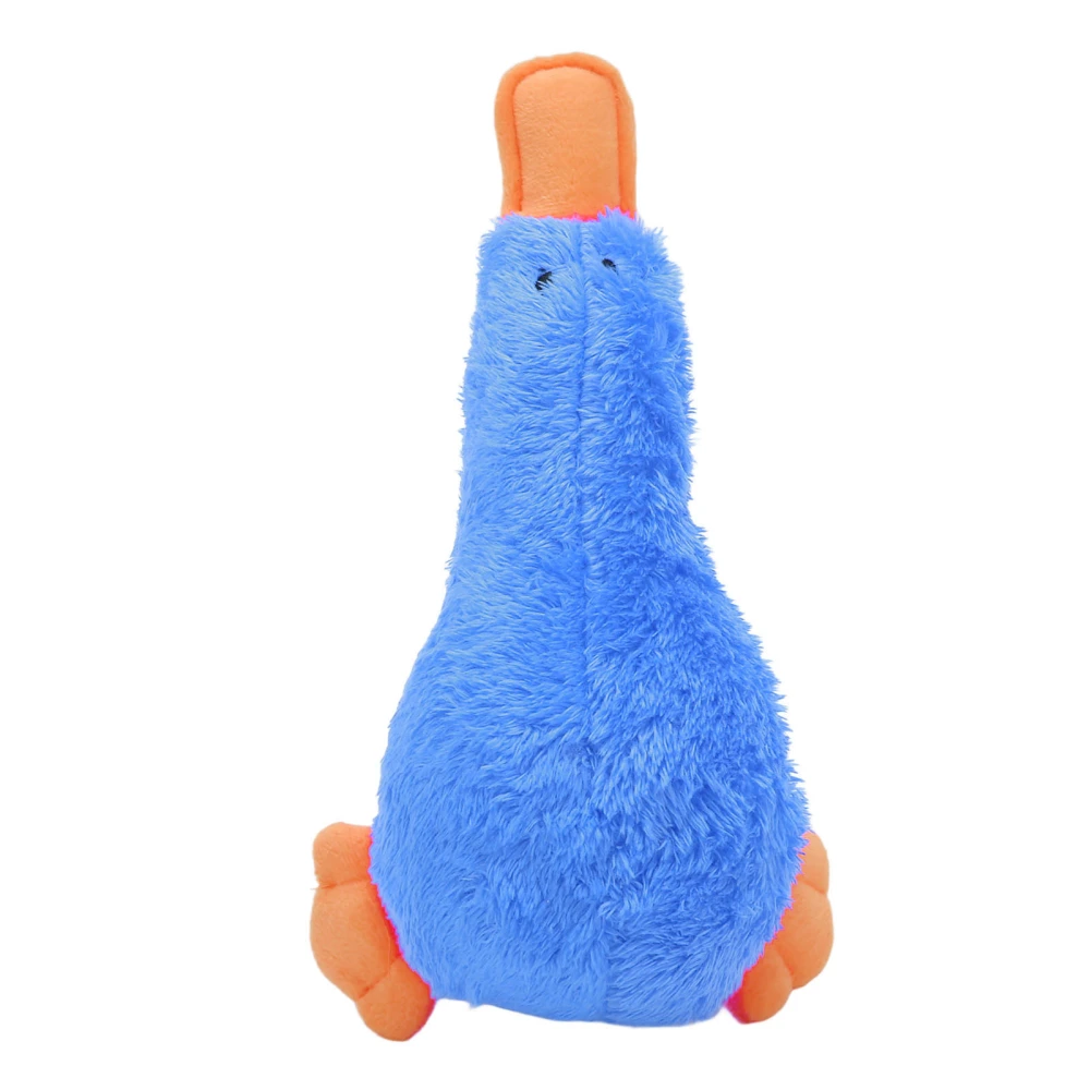 Squeaky Plush Dog Toys Interactive Fun Cute Bird Soft Bite Resistance Plush Dogs Chew Toy for Dogs Puppies Pets Blue