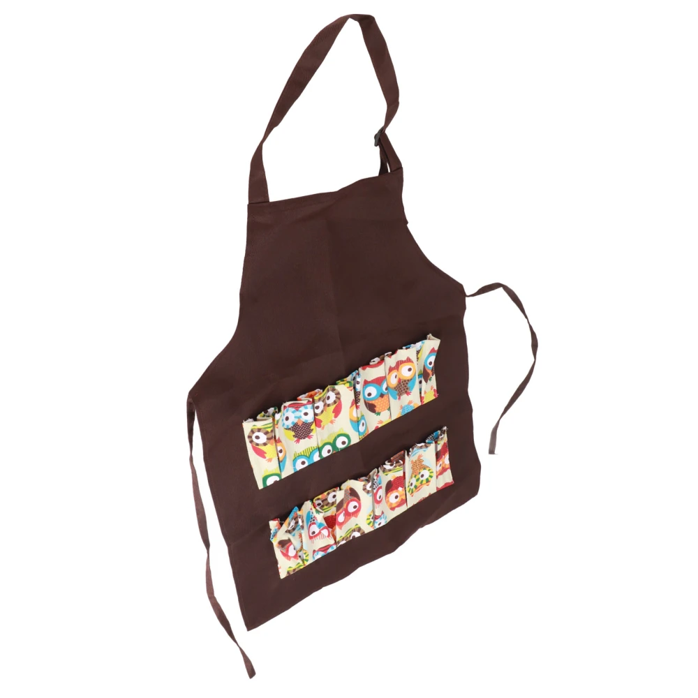 Egg Apron Hands Free Egg Collecting Gathering Holding Bib Apron with 12 Pockets for Chicken Hen Goose Duck Fresh Eggs Young Child Use