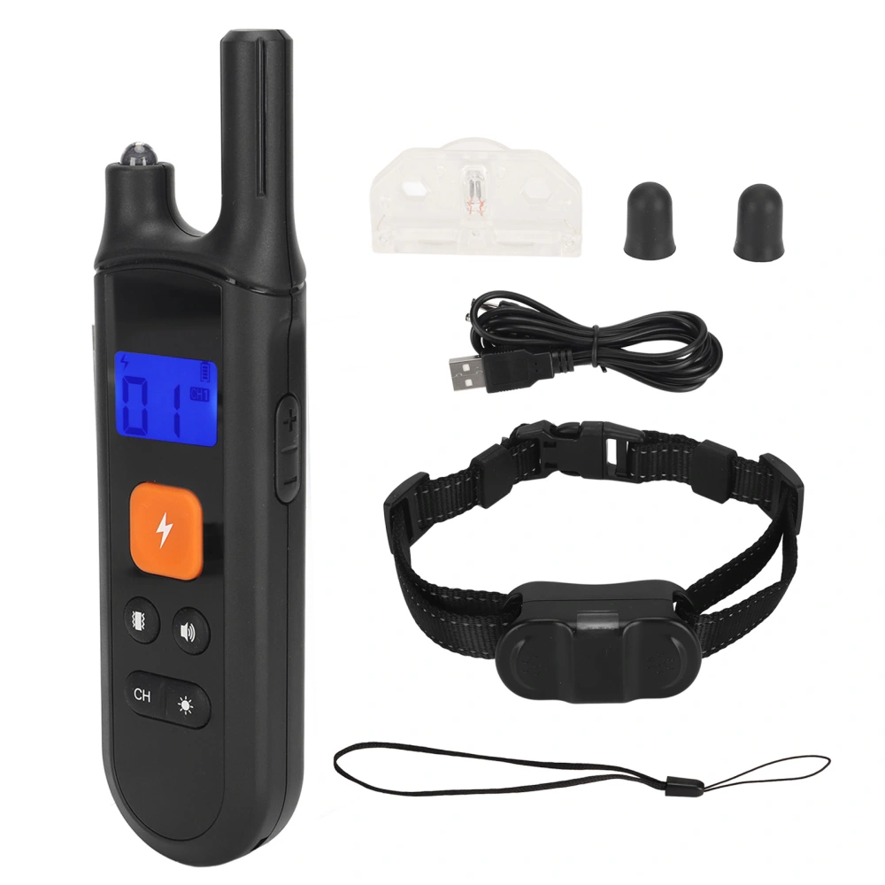 Dog Training Collar 3 Training Modes IP67 Waterproof Rechargeable Electric Dog Training Shock Collar with Remote