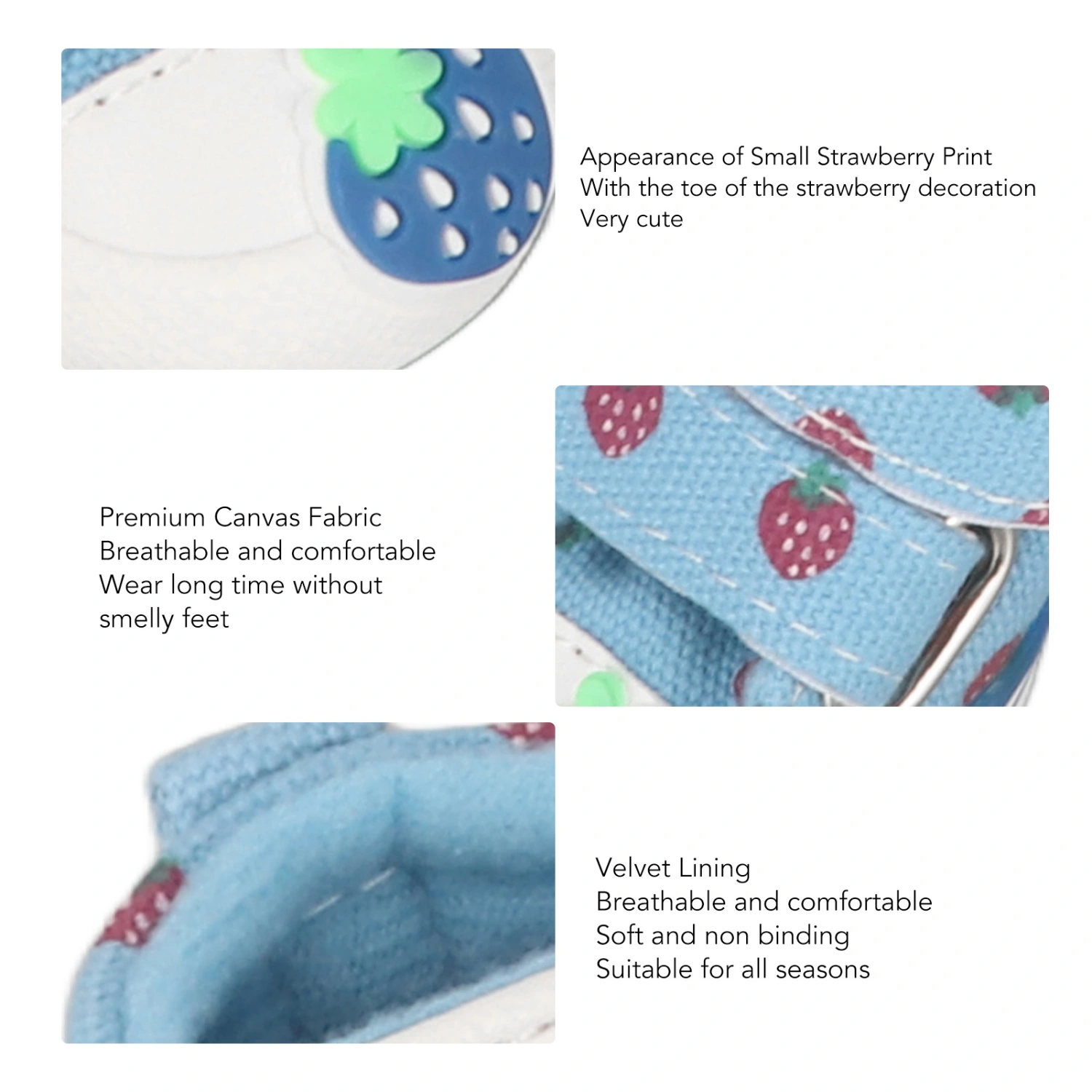 Small Dog Shoes Soft Breathable Prevent Slip Cute Canvas Puppy Boots for Bichon Teddy Blue Type 3