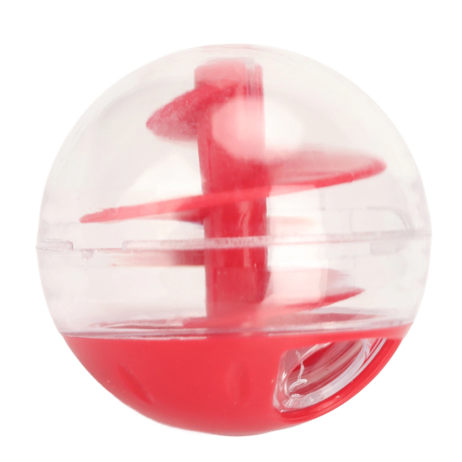 Cat Treat Dispensing Ball Bite Resistant Interactive Pet Slow Feeder Puzzle Ball for Kitten
