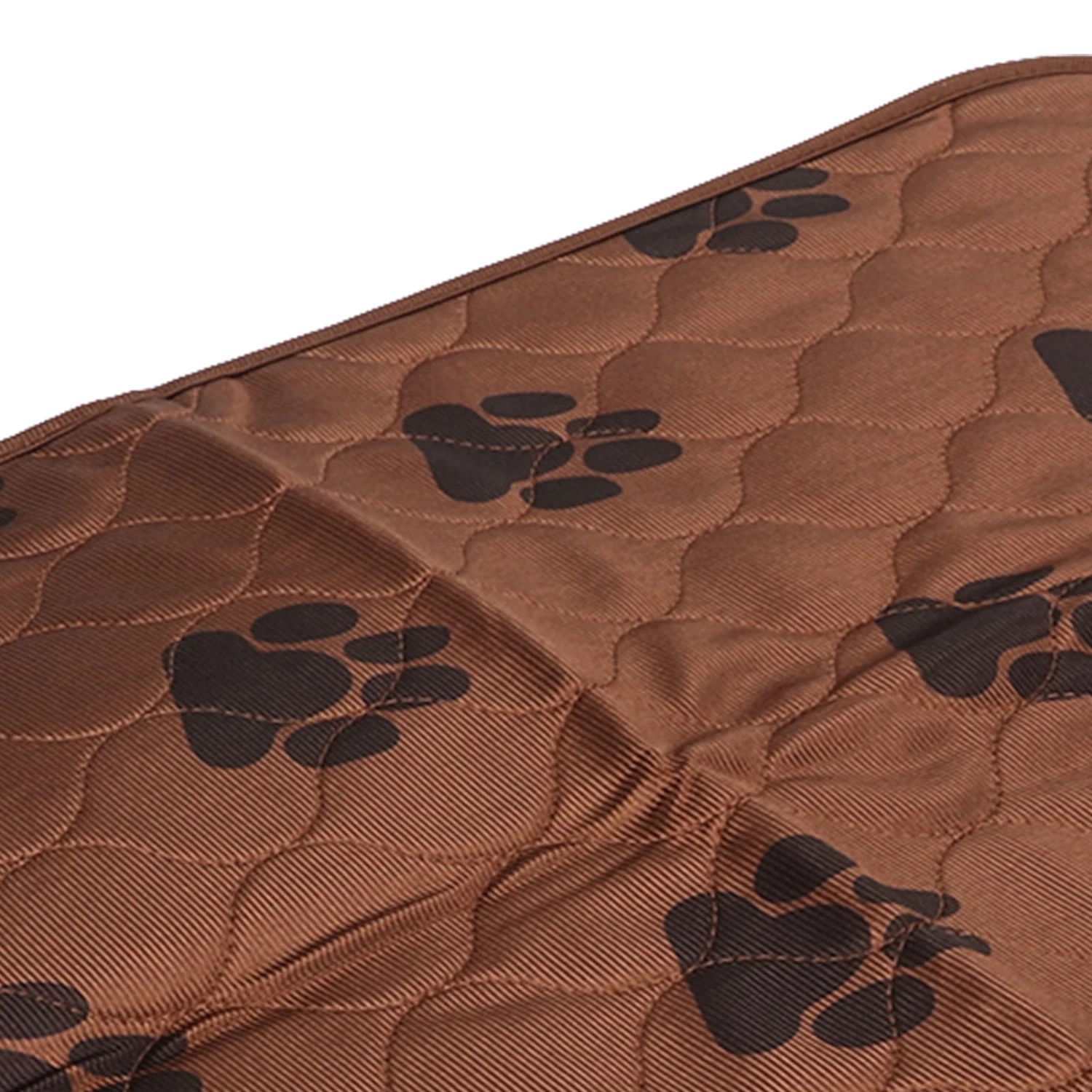 Washable Dog Pee Pad Absorbent Waterproof Reusable Pet Training Pads for Dogs Cats Pets Dark Brown