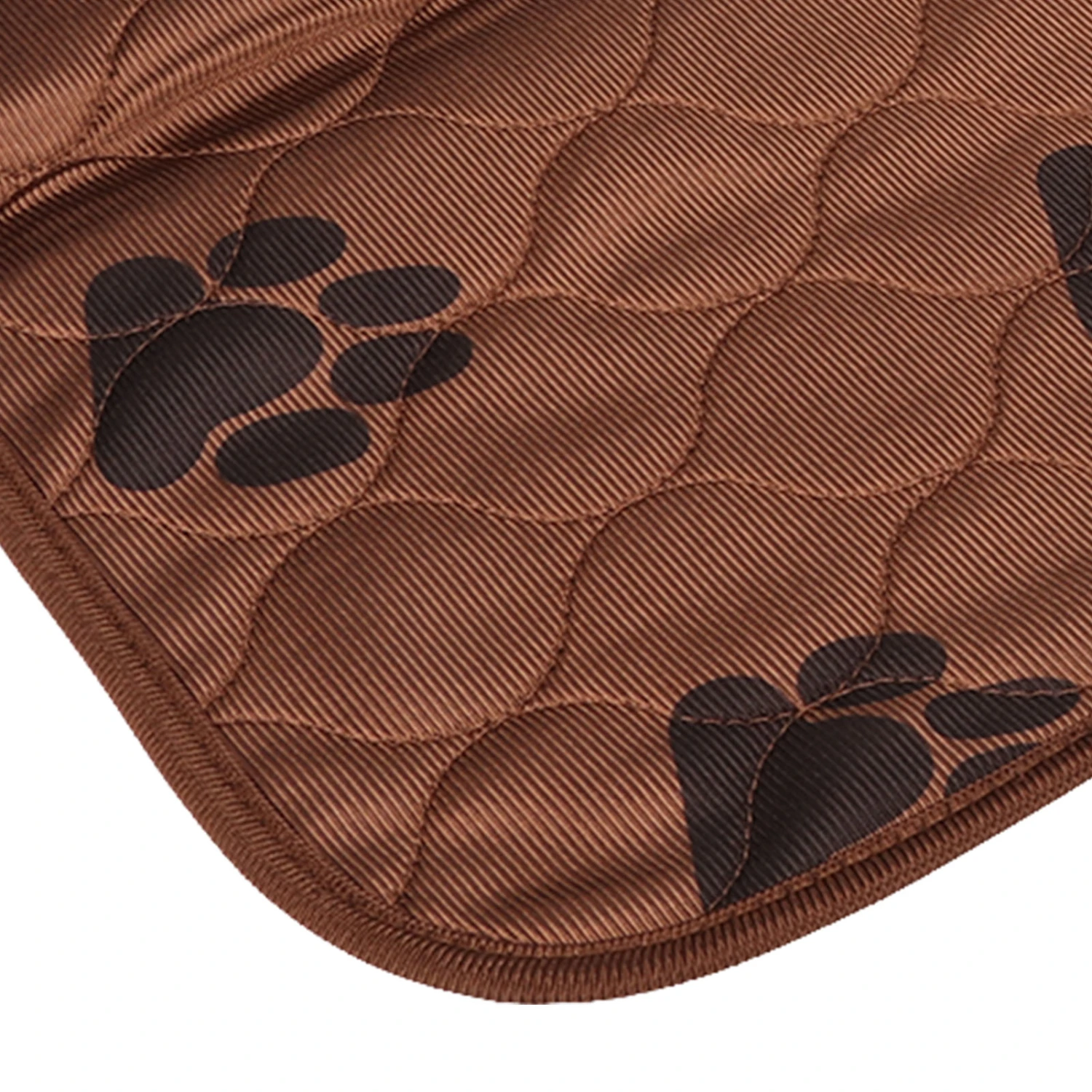 Washable Dog Pee Pad Absorbent Waterproof Reusable Pet Training Pads for Dogs Cats Pets Dark Brown
