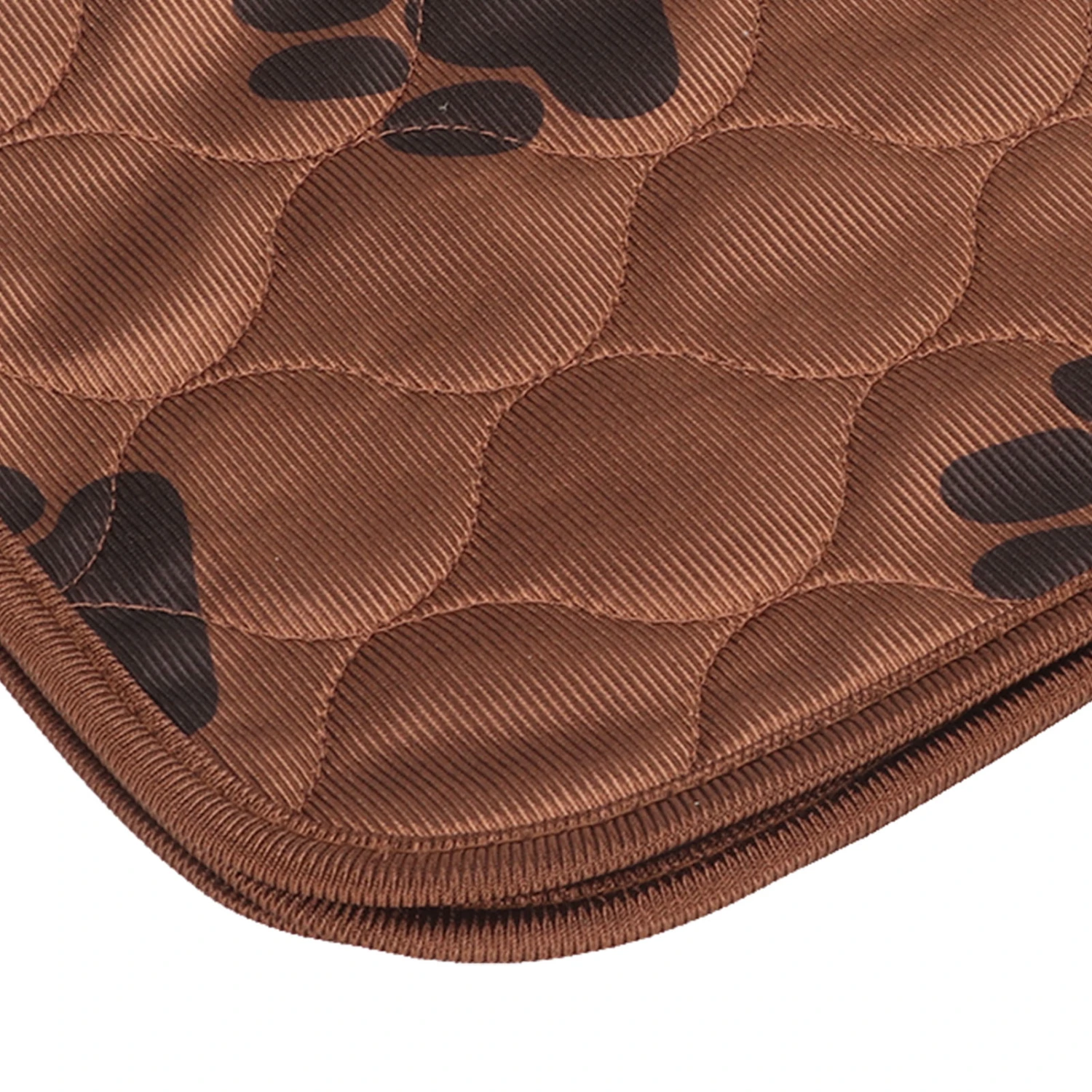 Washable Dog Pee Pad Absorbent Waterproof Reusable Pet Training Pads for Dogs Cats Pets Dark Brown