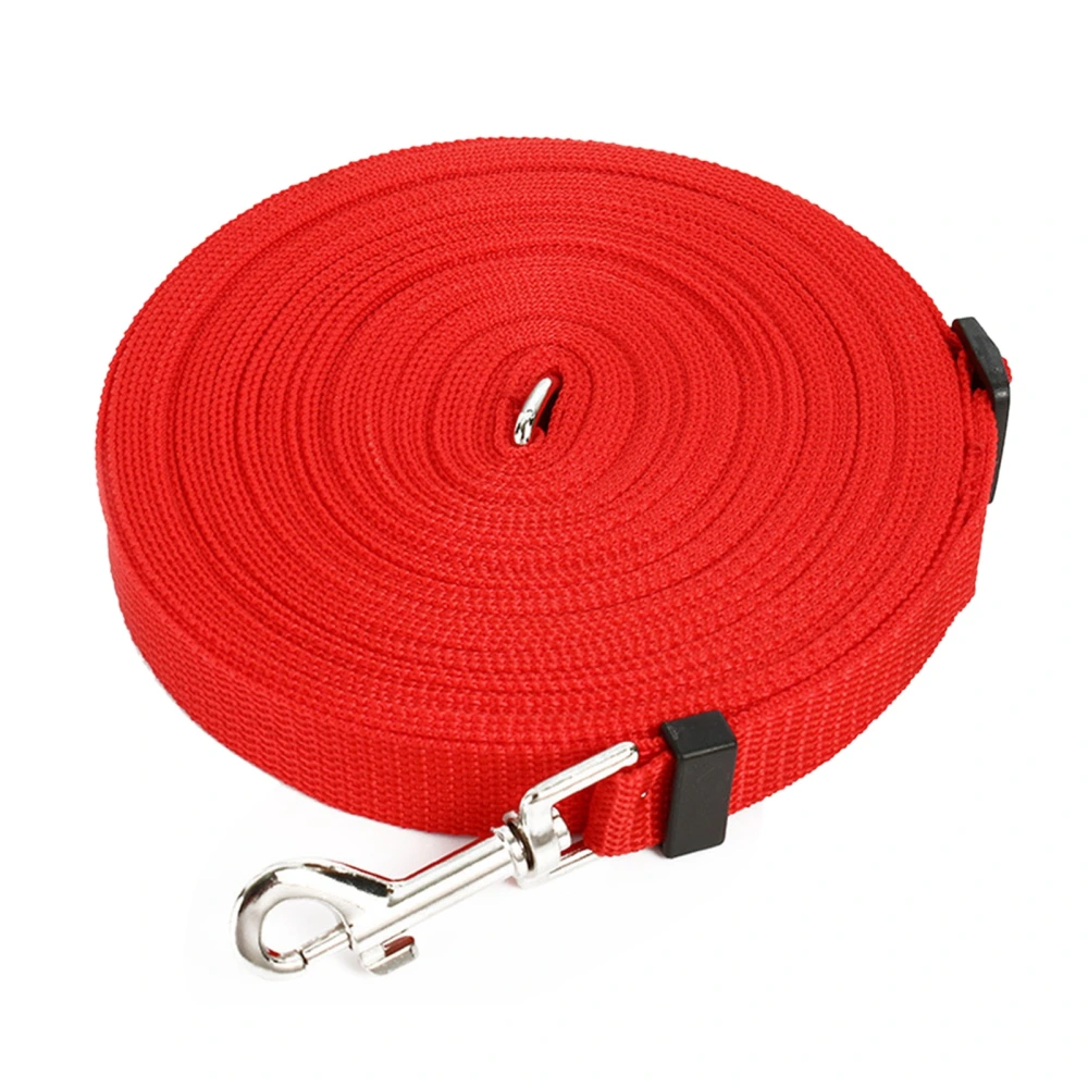 Dog Long Leash 32.8ft Adjustable Portable Dog Training Leash for Large Dogs Hiking Camping Training Swimming Red