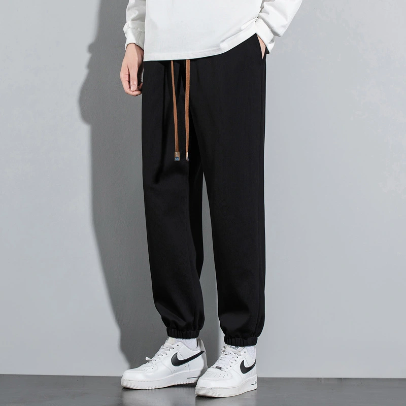 Casual Sports Couple Loose Drooping Wide-leg Straight Long Pants